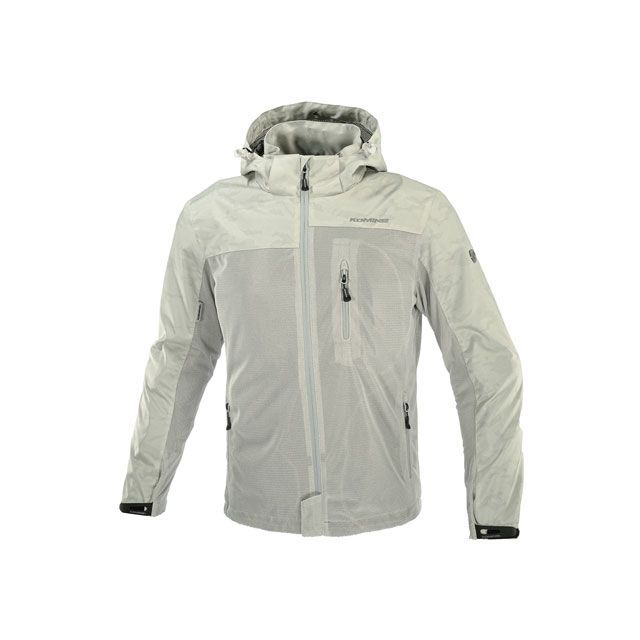 コミネ 2023春夏モデル JK-1143 プロテクトメッシュパーカｰテン（シルバーカモ） サイズ 3XL KOMINE