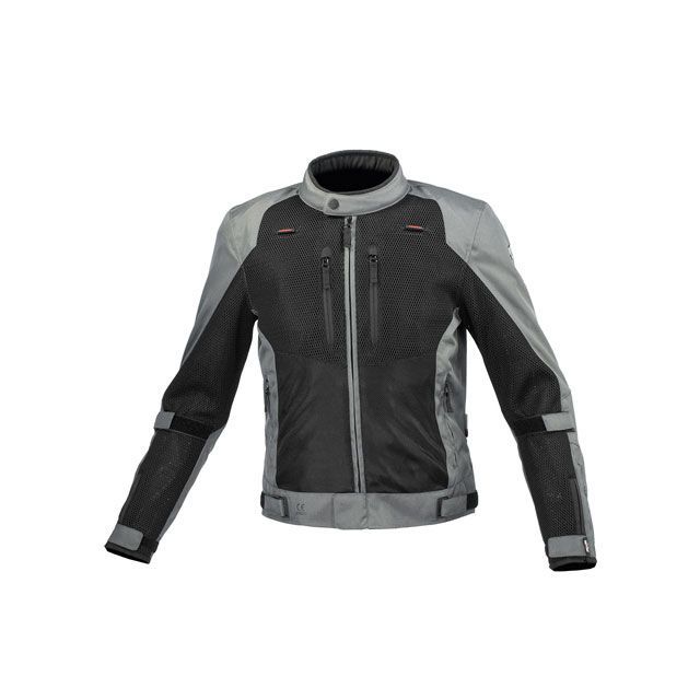 コミネ 2023春夏モデル JK-1563 プロテクト3Dエアストリームジャケット（バサルトグレー ブラック） サイズ M KOMINE