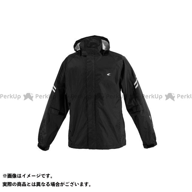 コミネ 2023春夏モデル RK-539 ブレスターレインウェア フィアート（ブラック） サイズ 5XLB KOMINE