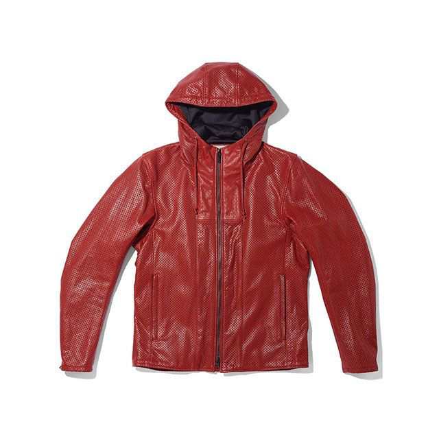 カドヤ 2023春夏モデル K’S LEATHER ＆ K’S PRODUCT No.1650 RIDERS PARKA-PL（レッド） サイズ …