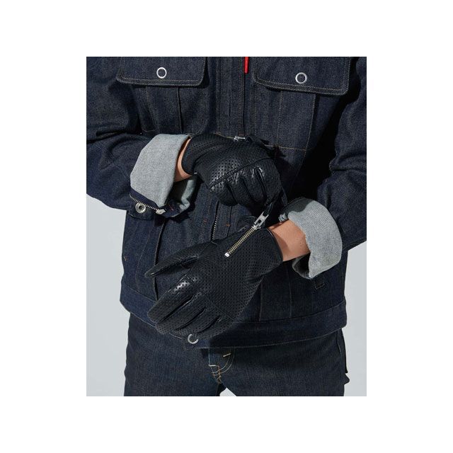 KADOYA レザーグローブ ALTER KEIS No.3359 ROX GLOVE - PL（ブラウン