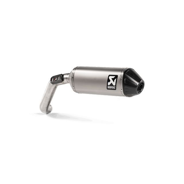 アクラポビッチ V85 TT スリップオンライン（チタン） Moto Guzzi V85 TT（2019-2020） AKRAPOVIC