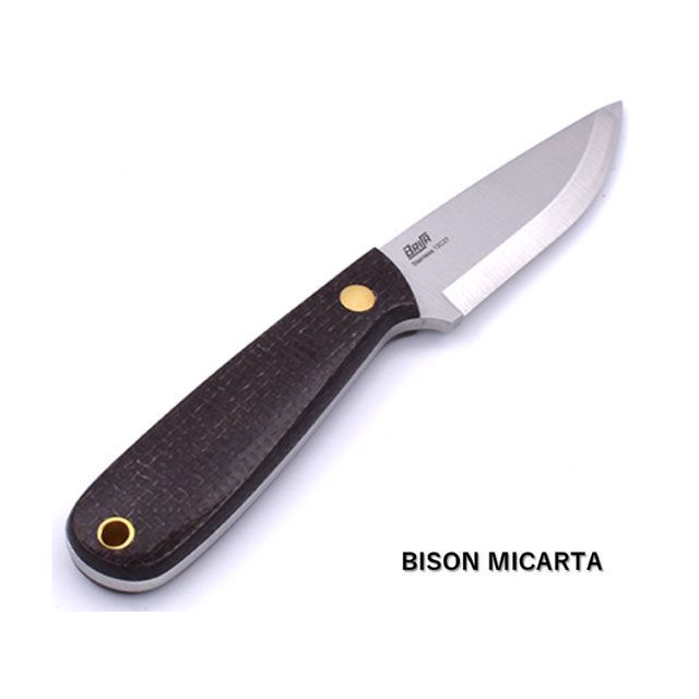 ナイフ・サバイバルナイフ BRISA NECKER 70 BISON MICARTA BRISA