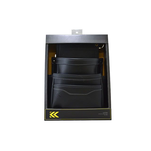 フジ矢 AB-22BG 腰袋2段（黒金） fujiya