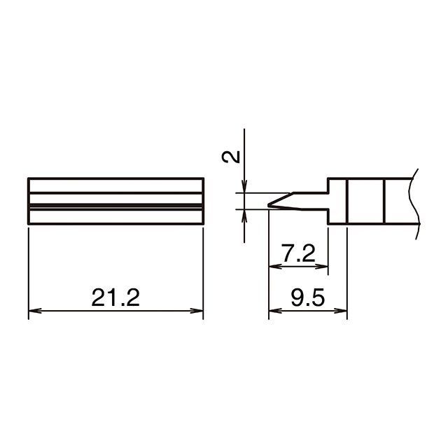 ハッコー T39シリーズ スパチュラ こて先 21.2 T39-SP212 HAKKO バイク 車 自動車 自転車の通販は 5,814円
