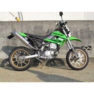 ホットラップ D-トラッカーX KLX250 M-2スリップオンマフラー HOT LAP