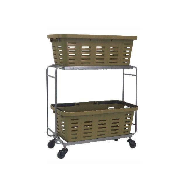 ポストジェネラル PG IRON WAGON with HEAVY DUTY BASKET LONG OLIVE Post General 日用品の通販は