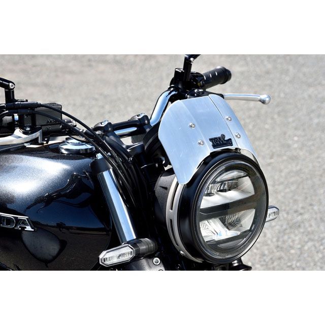 あお。ページ マジカルレーシング GB350S TCW メーターバイザー シルバー