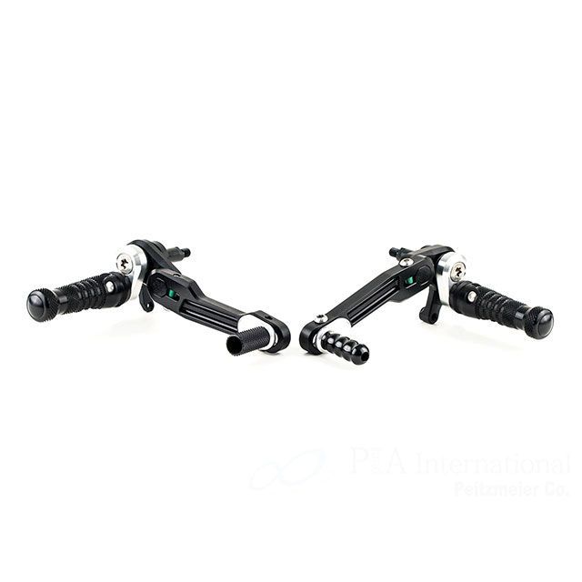 ギルズツーリング アジャスタブル バックステップ RCT10GT（ブラック/シルバー） GILLES TOOLING バイクの通販は