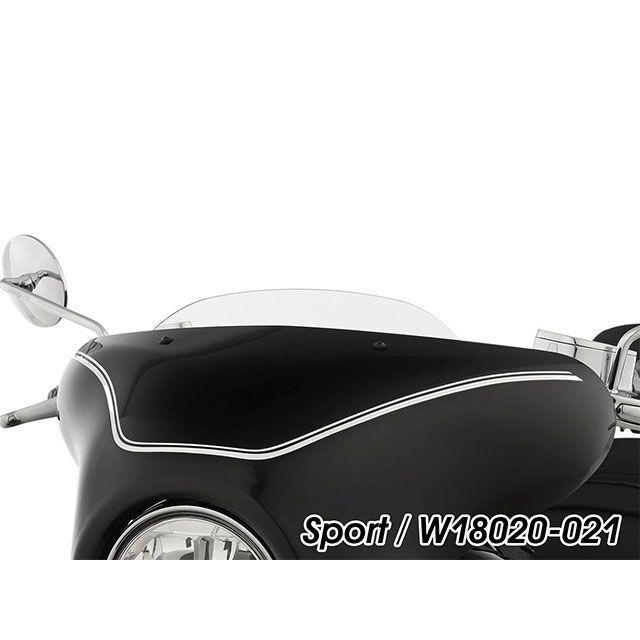ワンダーリッヒ R18 Roctane R18 ウインドスクリーン「Sport」（クリア