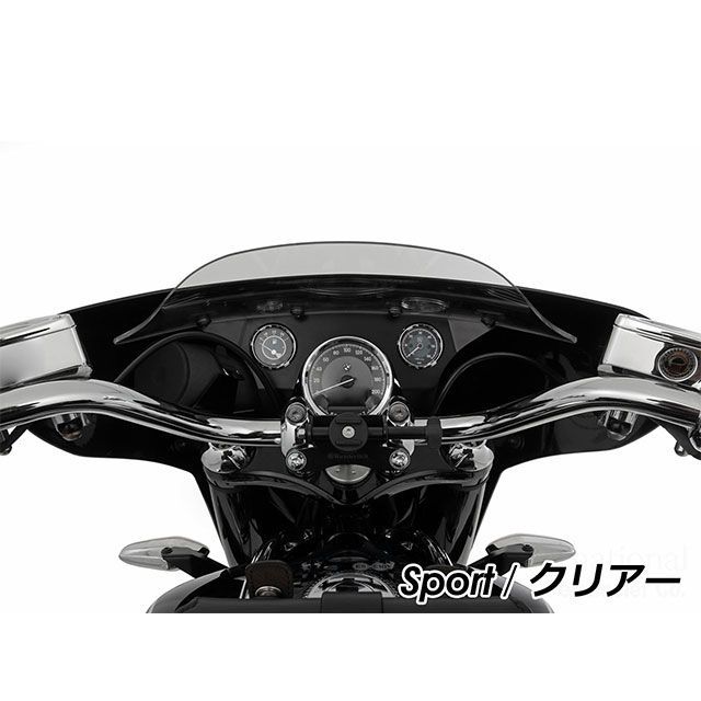 ワンダーリッヒ R18 Roctane R18 ウインドスクリーン「Sport」（クリア） Wunderlich_1