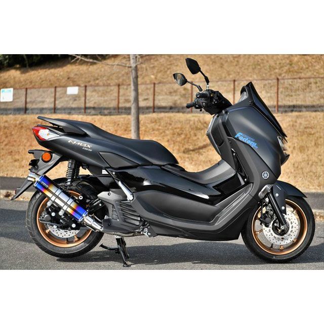 ビームス N-MAX155 R-EVO ヒートチタンサイレンサー 政府認証 BEAMS バイク
