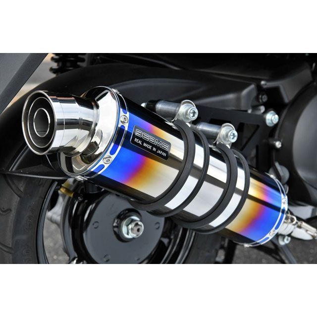 ビームス JOG125 R-EVO ヒートチタンサイレンサー 政府認証 BEAMS