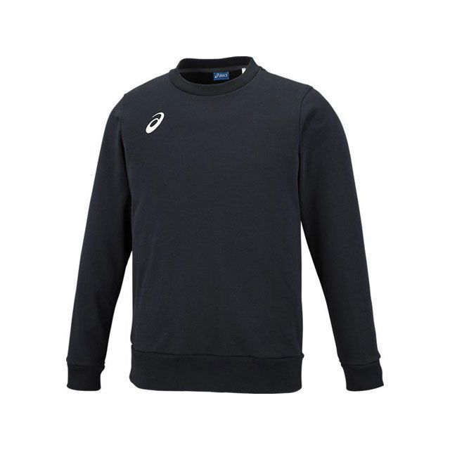 アシックス 2031E095 TEAM T/C SWEAT CREW TOP（パフォーマンスブラック） サイズ 2XL ASICS キャンプの通販は 4,907円