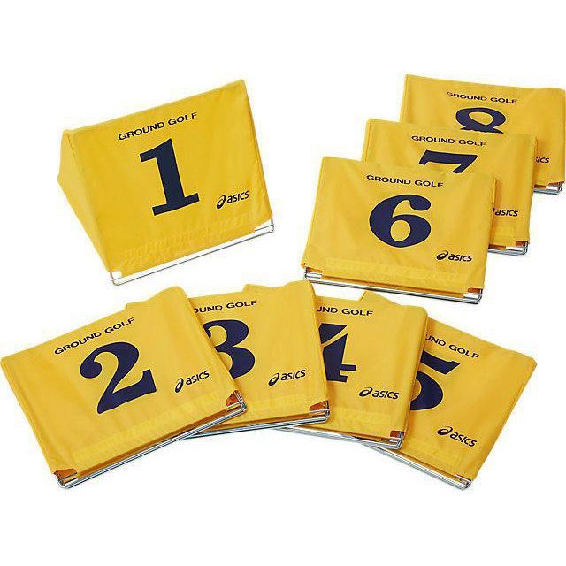 アシックス 3283A027 大型スタート表示板セット（イエロー） サイズ ・0916 ASICS