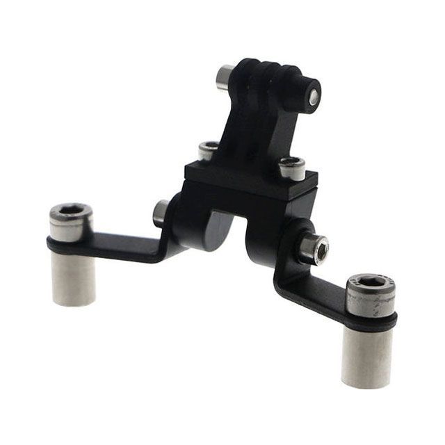 エボテック Action/Dash Cam Compatible Handlebar Clamp Sat Nav Mount EVOTECH