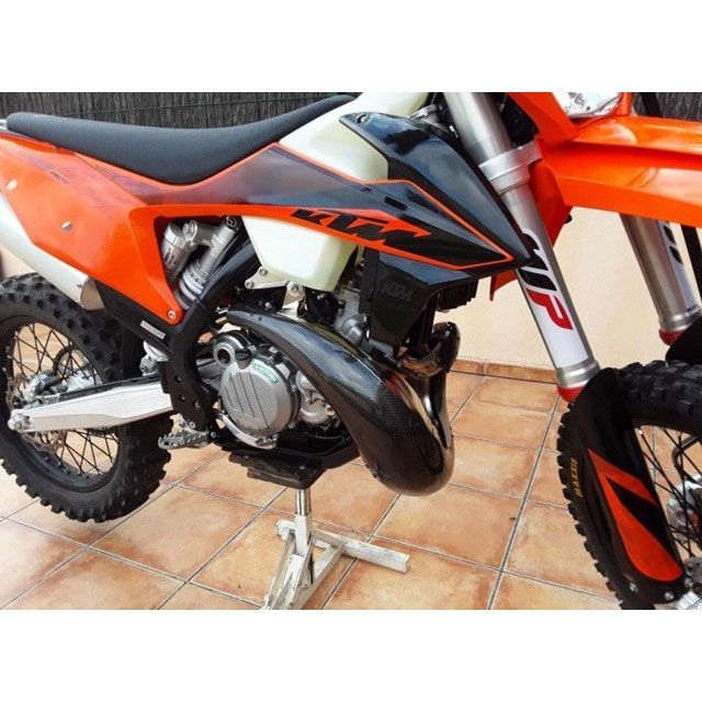 メカシステム Protects pot carbon KTM 250/300 TPI/HUSQVARNA 250/300