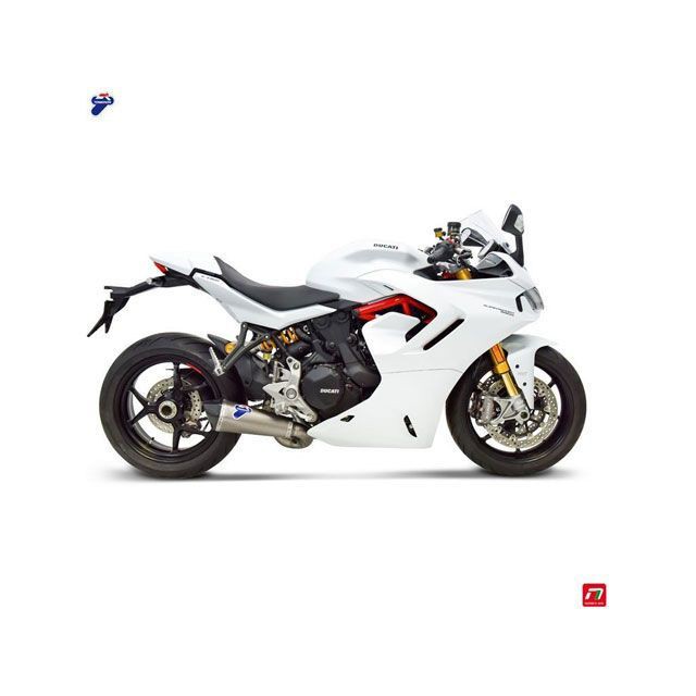 テルミニョーニ SUPERSPORT 950 half exhaust line with titanium-carbon silencer Duc…