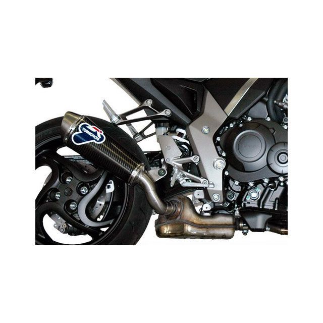 テルミニョーニ CB 1000 R 1 サイレンサー STR スリップオン オーバル ステンレス スリーブ： カーボン TERMIGNONI