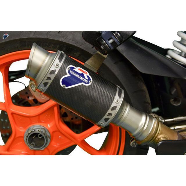 テルミニョーニ SUPER DUKE 1290 R スリップオン GP CLASSIC＋リンク ステンレス カーボンスリーブ TERMIGNONI