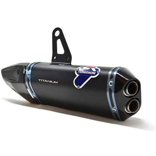 テルミニョーニ STREETFIGHTER V4 2 SILENCERS BLACK DECAT ＋ KIT UPMAP EU5 STAINLESS…の通販は