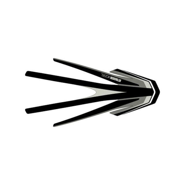 【メーカー直送】エムディーエフ CRF250L CRF250L（2021〜） グラフィックキット アタッカーモデル（グレー） タイプ フロントフェン…の通販は 5,364円