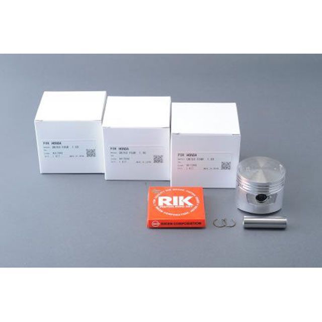 M-TEC中京 CB750Four オーバーサイズピストン ピストンリングセット 1.0mmO/S MRS バイクの通販は