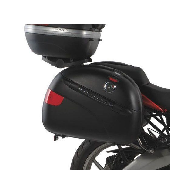 ジビ Versys 650 VERSYS 650（06-08） Tubularチューブラー サイドケースホルダー（black） GIVI