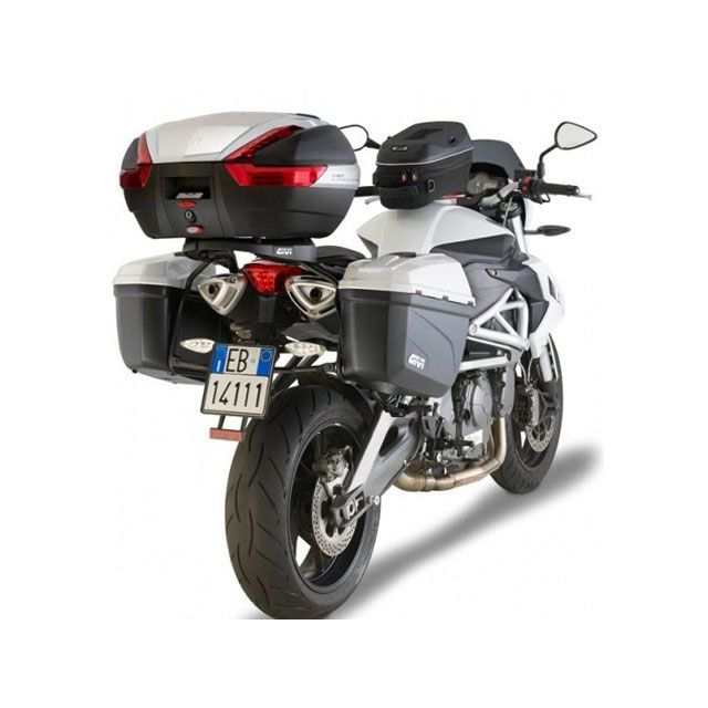 ジビ BN600 サイドラック スチールチューブ ブラック GIVI バイク