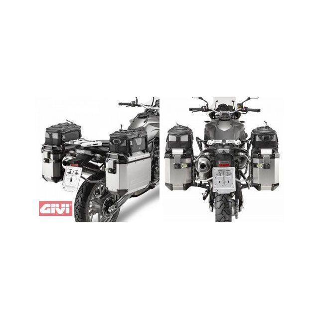 ジビ サイドラック スチールパイプ GIVI バイク 外装