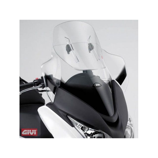 ジビ Silver Wing T 600 Silver Wing T 400 エアフロー WIND スクリーン - アジャスタブル - ABE GI…