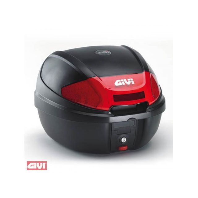 ジビ E300 - Monolock トップケース With Plate マットブラック GIVI