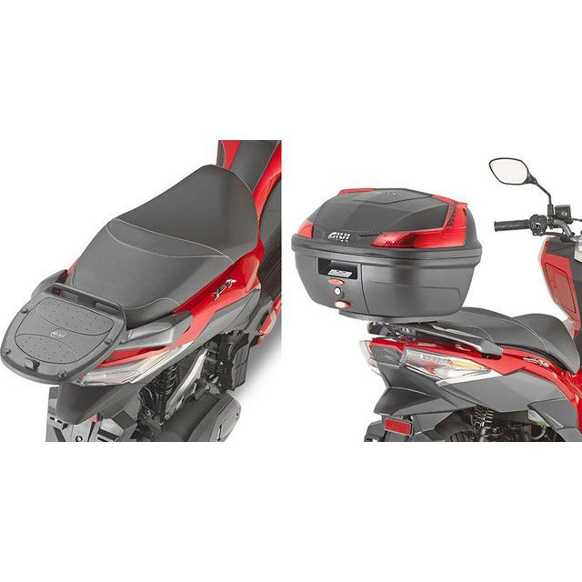 ジビ Jet X 125 Specific rear rack for MONOLOCK（R） top-case GIVI