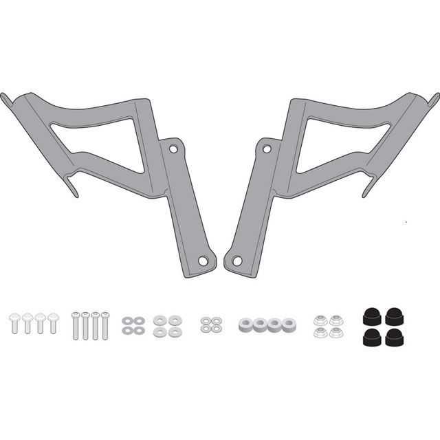 ジビ Z 650 Z 900 A4128A mounting Kit to mount Windscreen 1176A on Kawasaki Z…の通販は 6,843円