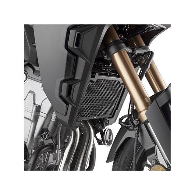 ジビ CB 500 X Stainless steel specific radiator guard black painted GIVI