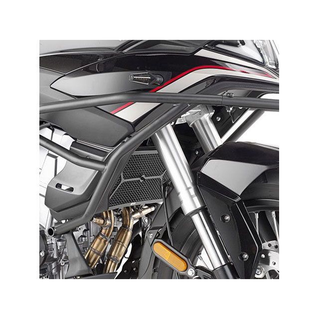 ジビ Valico 500DS Stainless steel specific radiator guard black painted GIVI