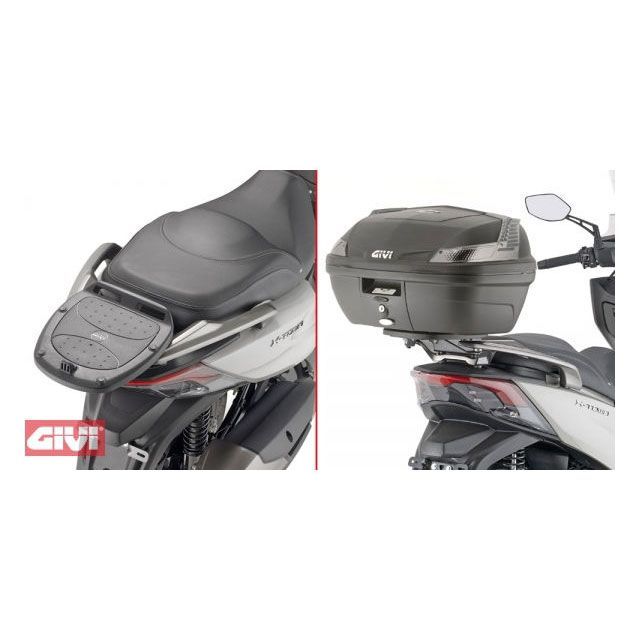 ジビ X-Town 300 City X-Town 125 Top case carrier for Monolock（R） case， witho…