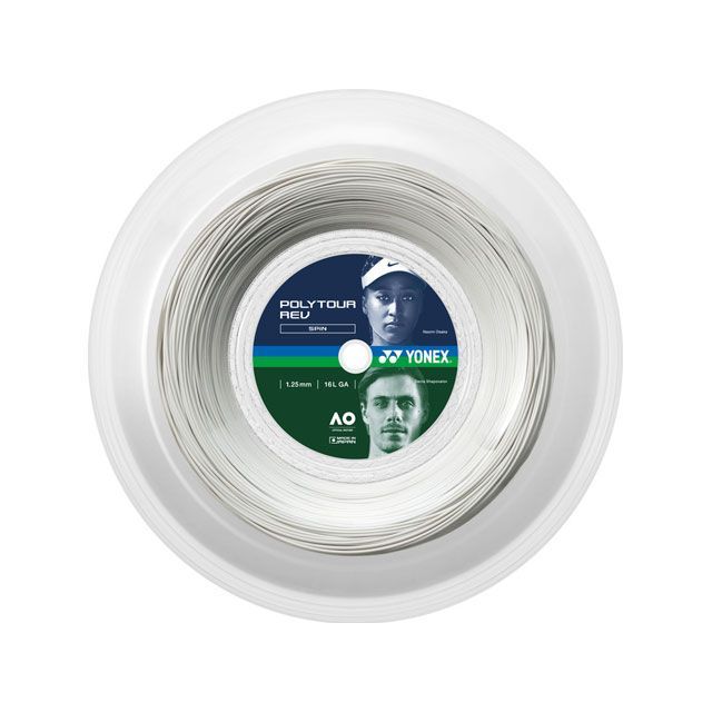 ヨネックス PTR125R2 ポリツアーレブ125（200m）/（W） YONEX