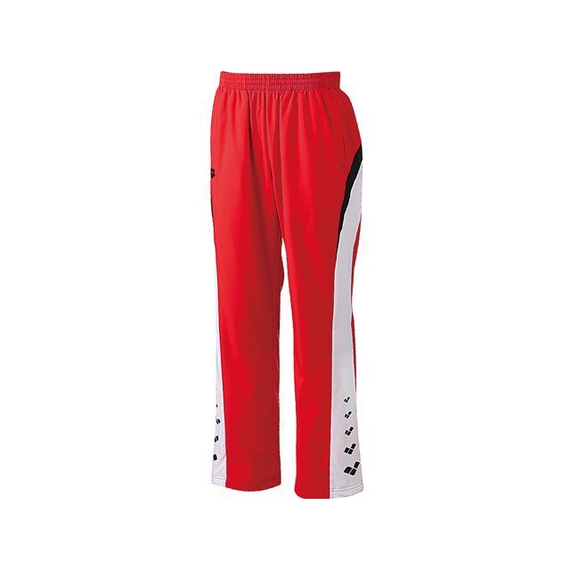 arena ARN-6311P ウィンドロングパンツ（レッド） サイズ M arena キャンプの通販は 7,681円