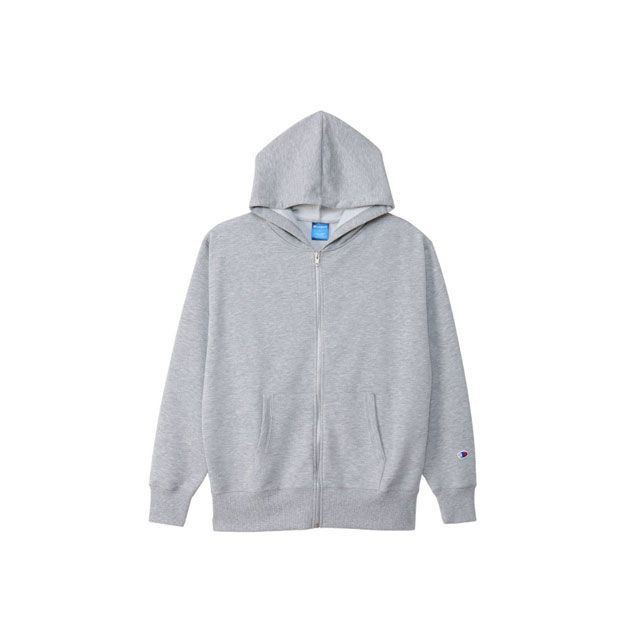 チャンピオン C3-XS160 ZIP HOODED SWEAT（オックスフォードグレー） サイズ L champion キャンプの通販は