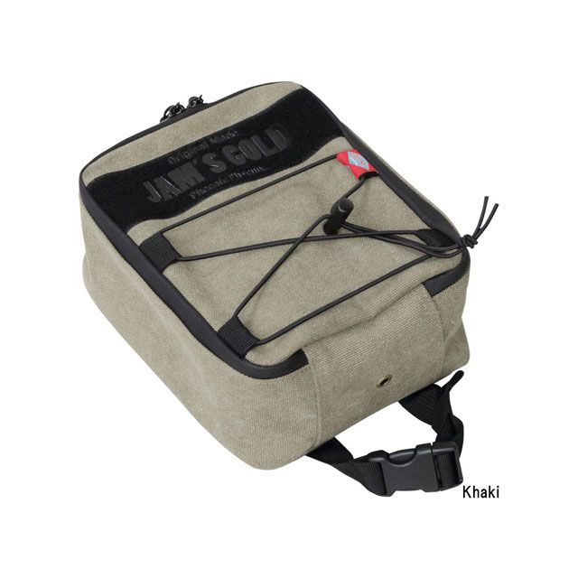 ジャムズゴールド キャンプ＆バイク JGB-1010 APOLLO シートバッグ（カーキ） Jam's Gold Camp＆Bike