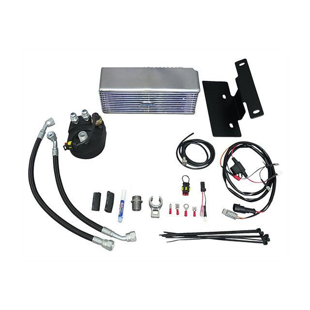 ウルトラクール デュアルファン オイルクーラーシステム 09-16y ツアラー（クローム） ULTRA COOL バイクの通販は