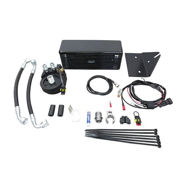 ウルトラクール ダイナモデル デュアルファン オイルクーラーシステム 93-17y ダイナ（ブラック） ULTRA COOL バイクの通販は 79,821円