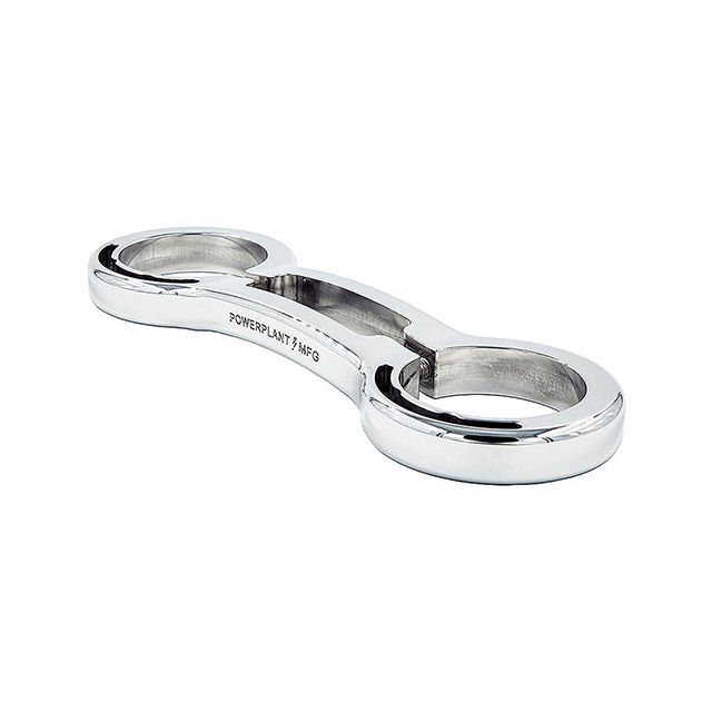 パワープラント 49mmフロントフォーク ダイナモデル ダイナ フォークブレース（ポリッシュ） POWERPLANT バイクの通販は 42,737円