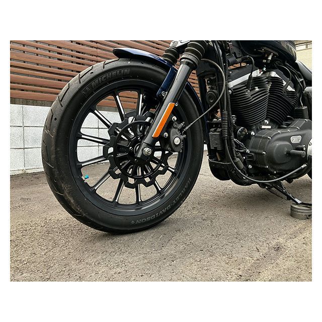 LyndallBrakes BOW-TIE/13SPOKE 11.5in 5mm厚 フロント（ブラック/ブラック） LyndallBrakes_2