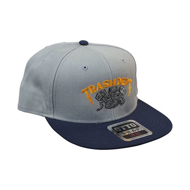 トラッシュデポ オリジナルキャップ（グレー/ネイビー） TRASHDEPT