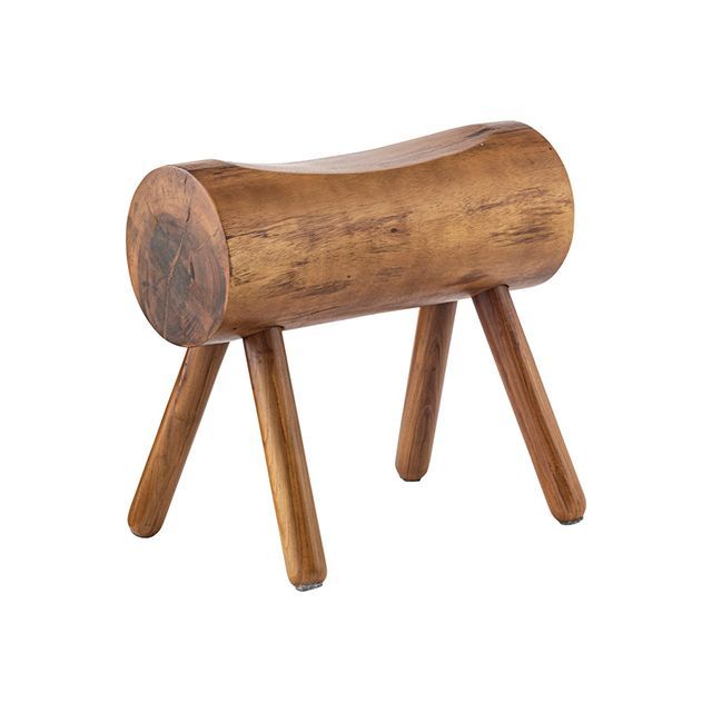 【メーカー直送】東谷 JW-641 ウッドスツール（ブラウン） Azumaya