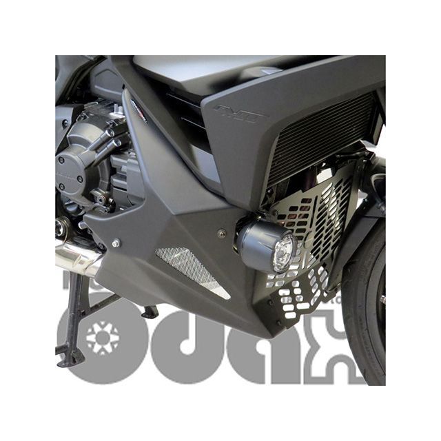 パワーブロンズ NT1100 アンダーカウル NT1100（22-）【純正フォグライト装着車用】 カラー マットブラック/シルバーメッシュ Powe…