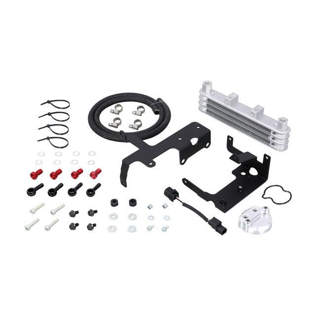 キタコ グロム スーパーオイルクーラーKIT 3段コア 上部マウントタイプ KITACO