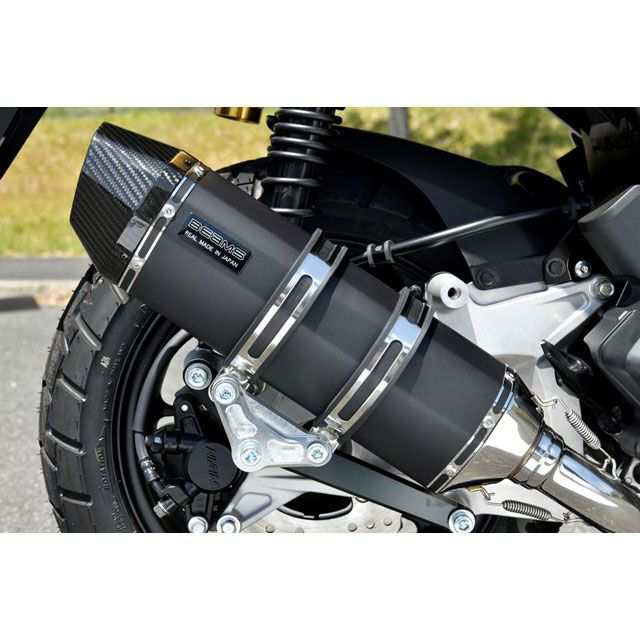 ビームス ADV160 CORSA-EVO2 MBK（マットブラック）サイレンサー